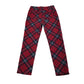 H&M trouser 8-9 years red tartan checked smart jeggings