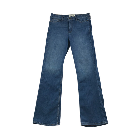 Fat Face jeans women's size M blue denim brooke bootcut