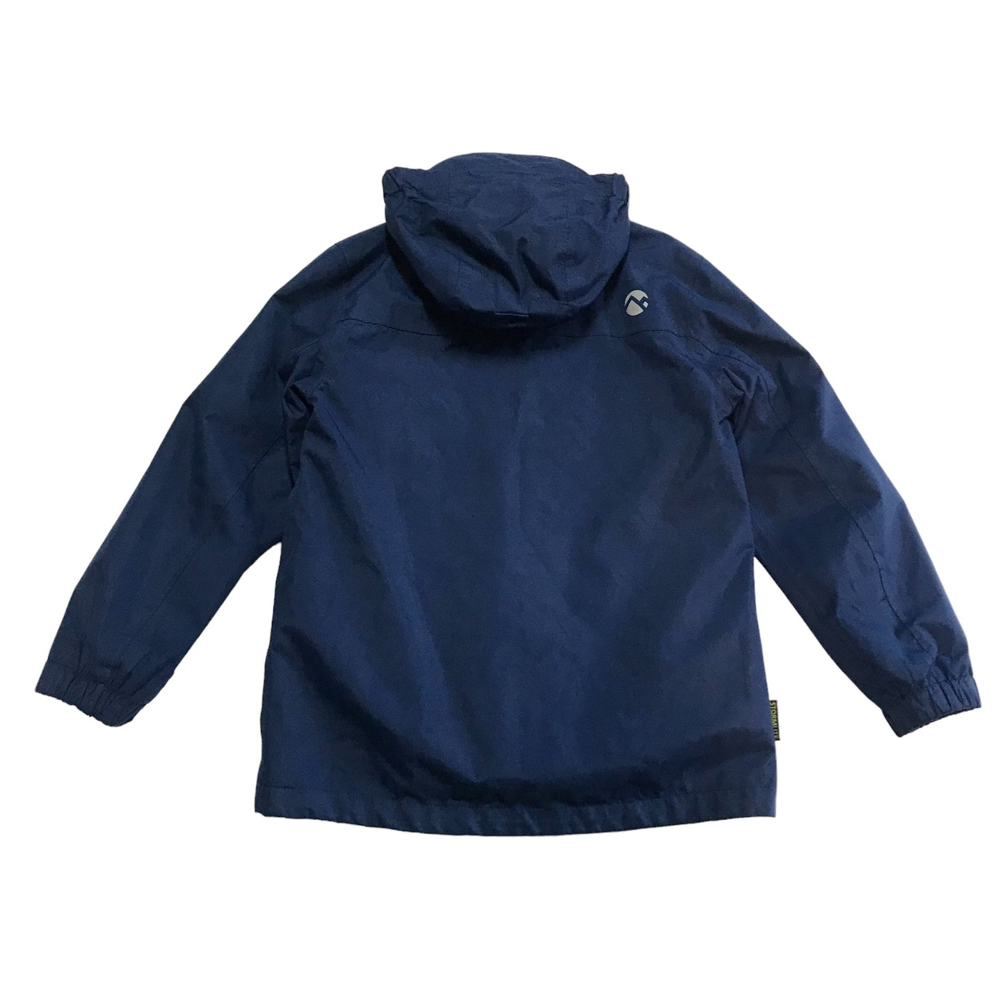 Gelert Jacket Age 7 Navy Water Resistant with Removable Fleece Jacket Inside
