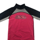 No Fear swim top 13 years pink black and grey panelled