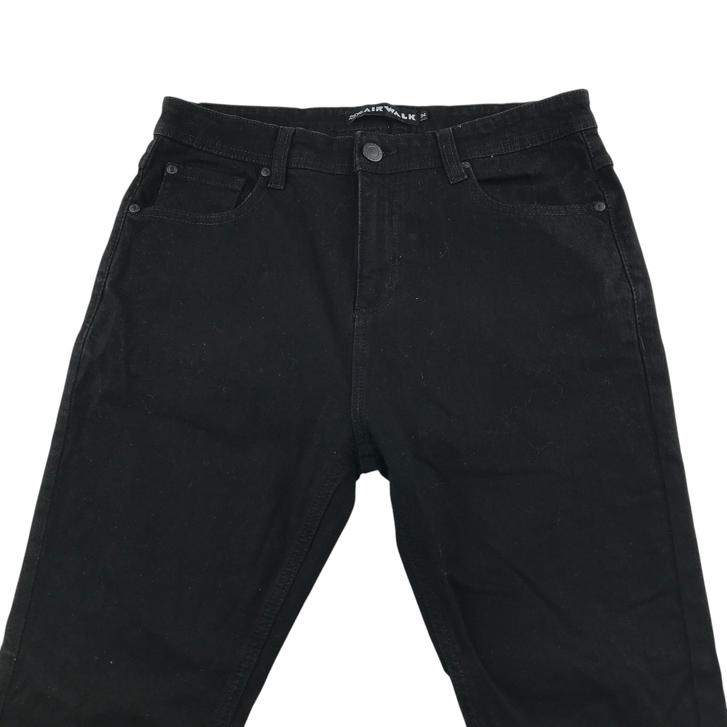 Airwalks jeans women's size 34R black denim