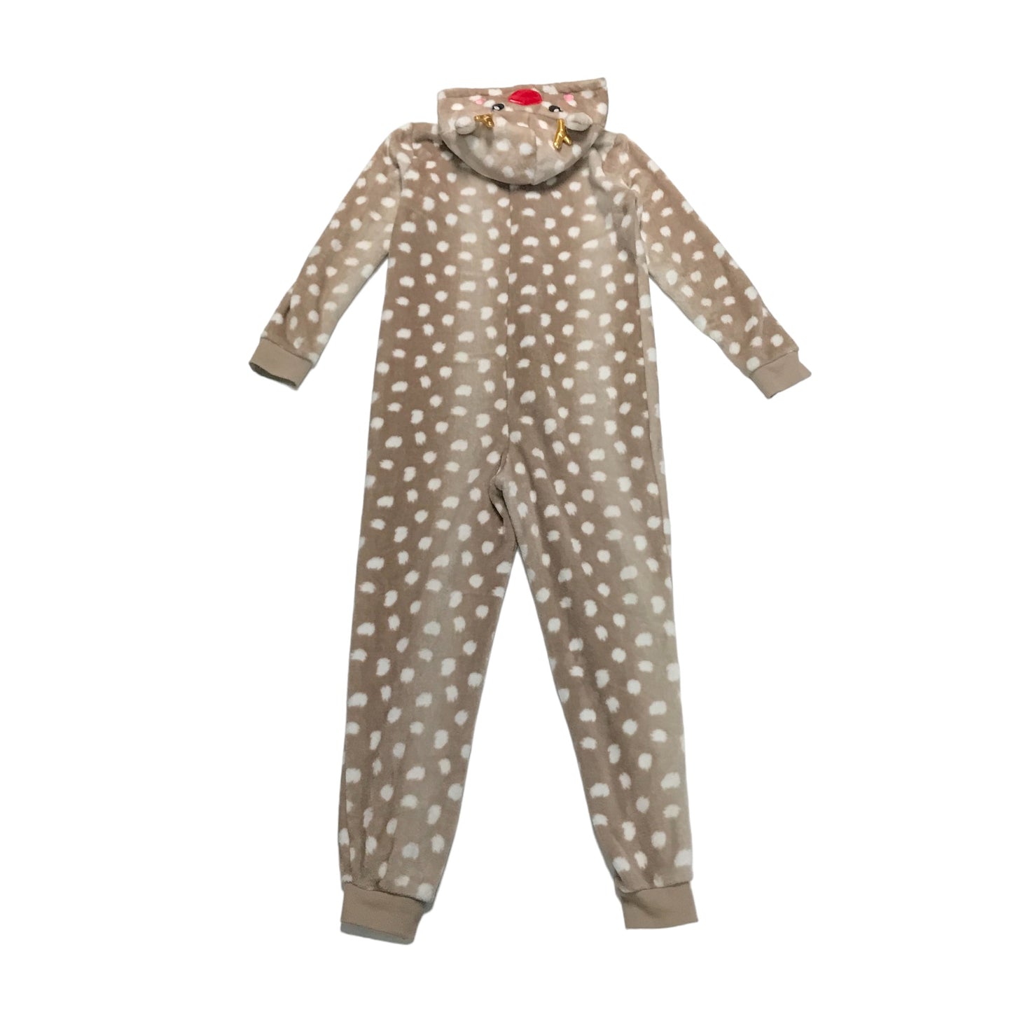 F&F Onesie Age 13 Light Beige Fluffy Deer