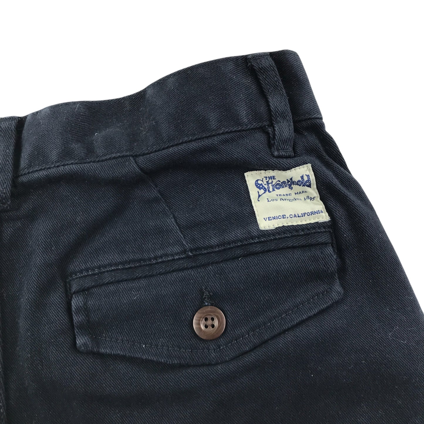 Denim co trouser men's W30 L32 navy The Stronghold smart chino style