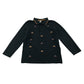 Tu polo shirt 6-7 years black embroidered car pattern long sleeve