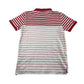Henri Lloyd polo shirt 12-13 years red and white stripy embroidered logo cotton