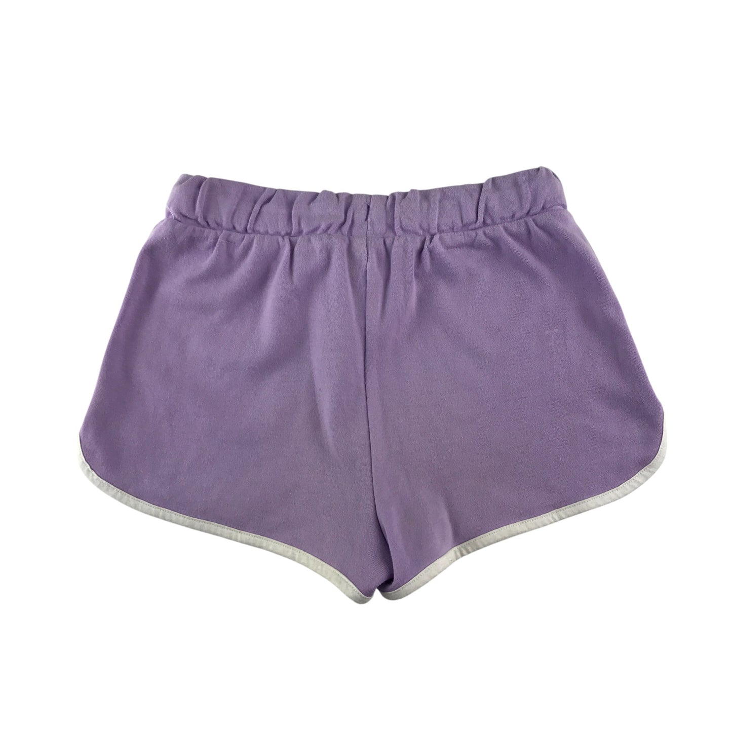 M&S shorts 8-9 years lilac jersey material cotton