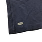 Jasper J Conran polo shirt 11-12 years navy with checked collar and short sleeve hem cotton