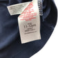 Jasper J Conran polo shirt 11-12 years navy with checked collar and short sleeve hem cotton