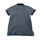 Next polo shirt 11-12 years bluish grey with navy collar cotton