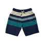 Fatface shorts 7-8 years navy jersey stripy design cotton