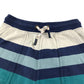 Fatface shorts 7-8 years navy jersey stripy design cotton