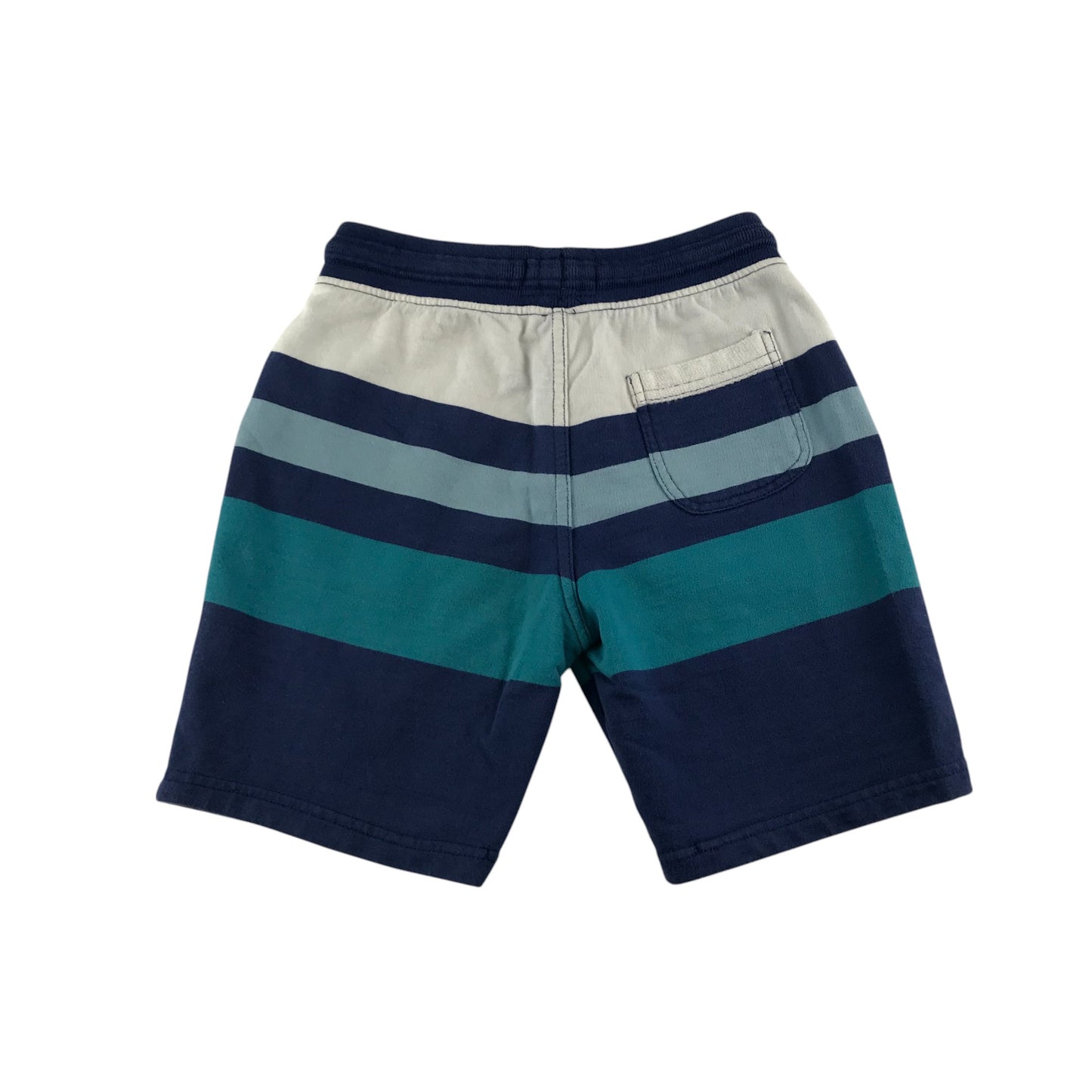 Fatface shorts 7-8 years navy jersey stripy design cotton