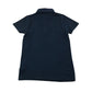 Next polo shirt 10-11 years navy with yellow embroidered logo cotton