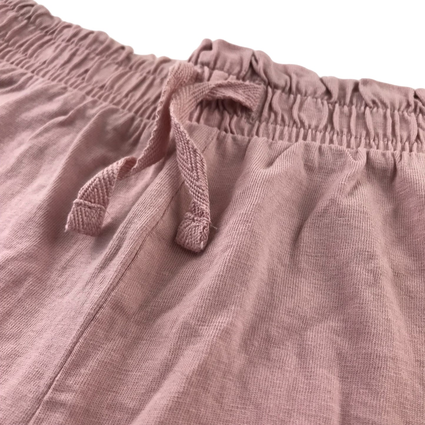 Tu Shorts Set Light blue and Light Pink Jersey Cotton