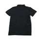 Next polo shirt 10-11 years grey with black zipper collar and short sleeves