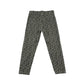 Nutmeg leggings 4-5 years white with black floral print
