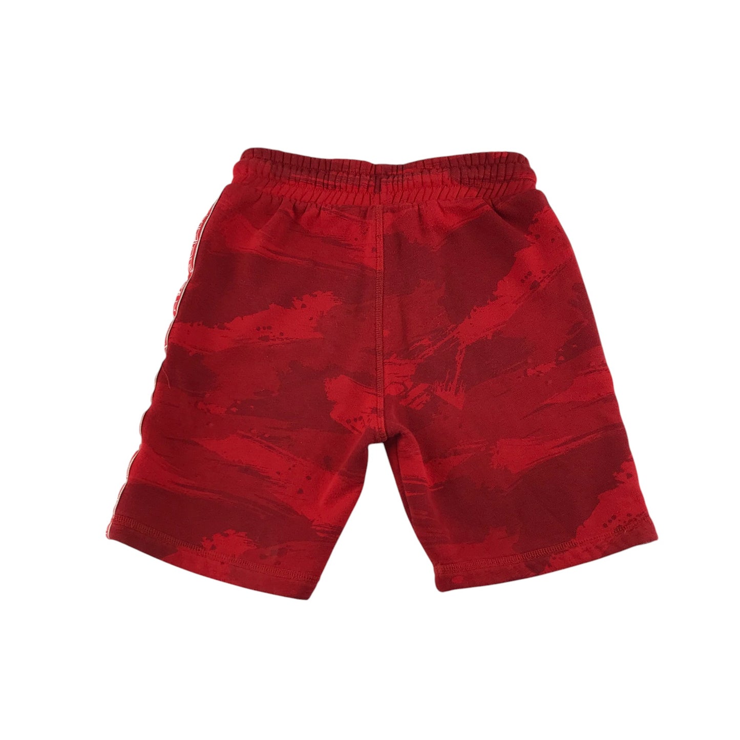 F&F shorts 7-8 years red jersey nerf camo graphic design