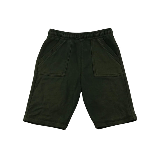 Tu shorts 9-10 years khaki jersey plain