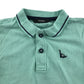 George polo shirt 5-6 years mint with embordered logo