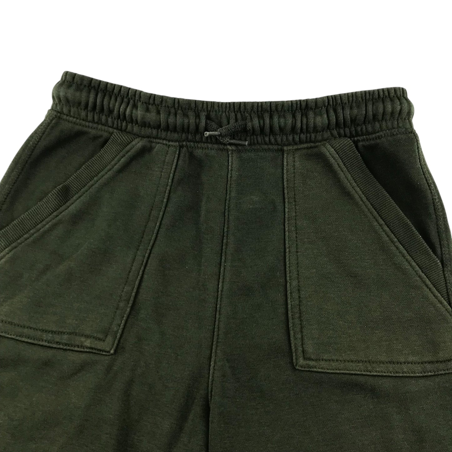 Tu shorts 9-10 years khaki jersey plain