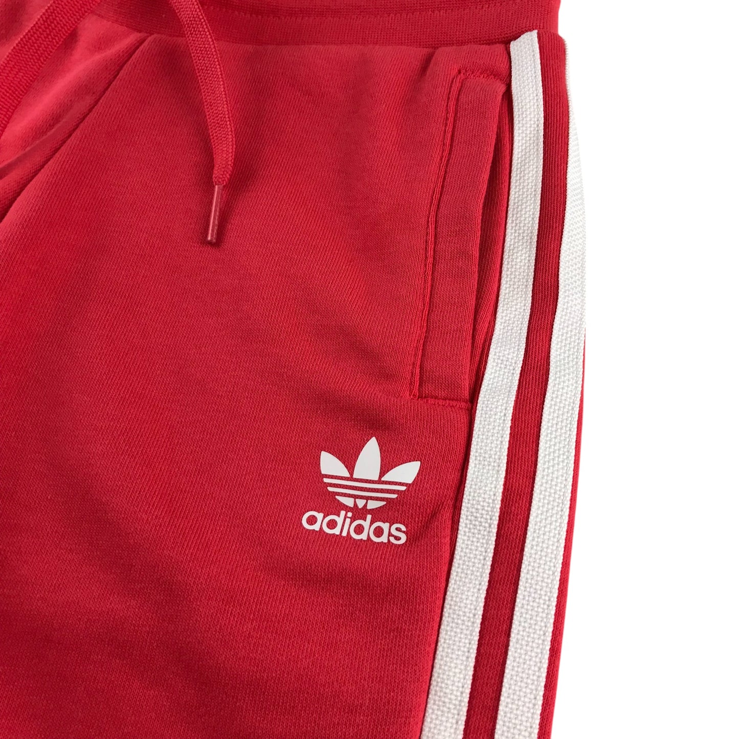 Adidas shorts 4-5 years pink jersey with white detailing