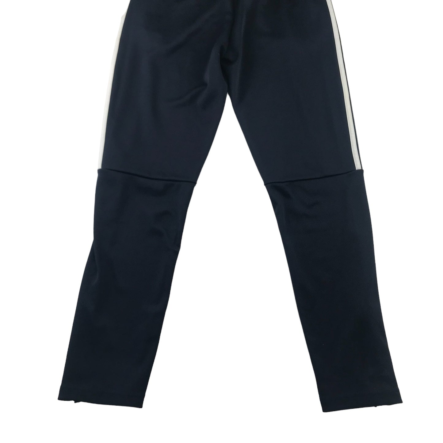 Adidas joggers 13-14 years navy blue with three stripe panels on the side