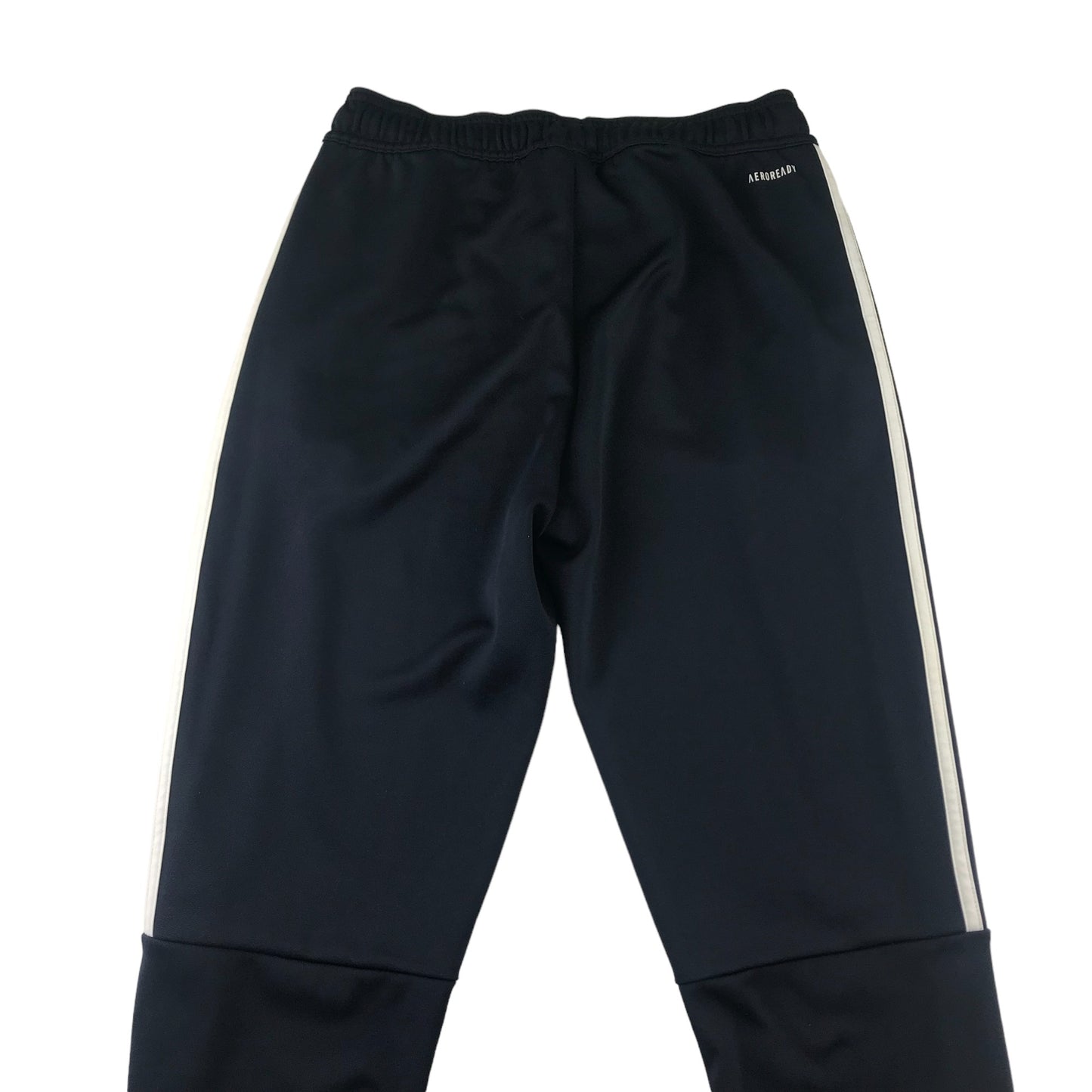 Adidas joggers 13-14 years navy blue with three stripe panels on the side