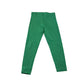 M&S leggings 5-6 years green with rabbit face on knees