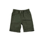 Tu shorts 5-6 years khaki green plain cotton