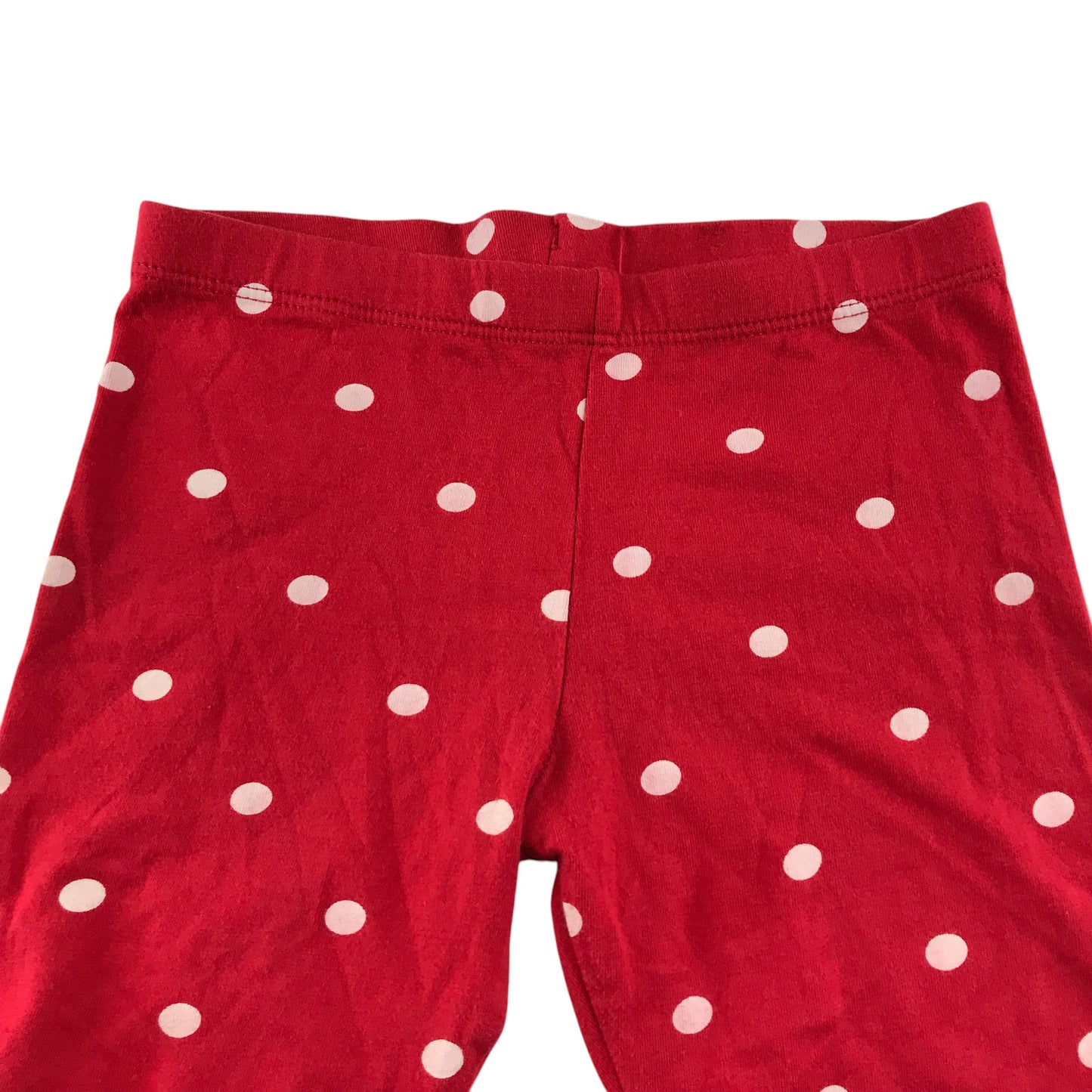 F&F shorts set 5-6 years red white and navy strawberries and polka dots