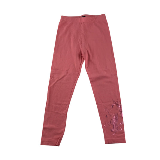 Studio leggings 7-8 years pink plain