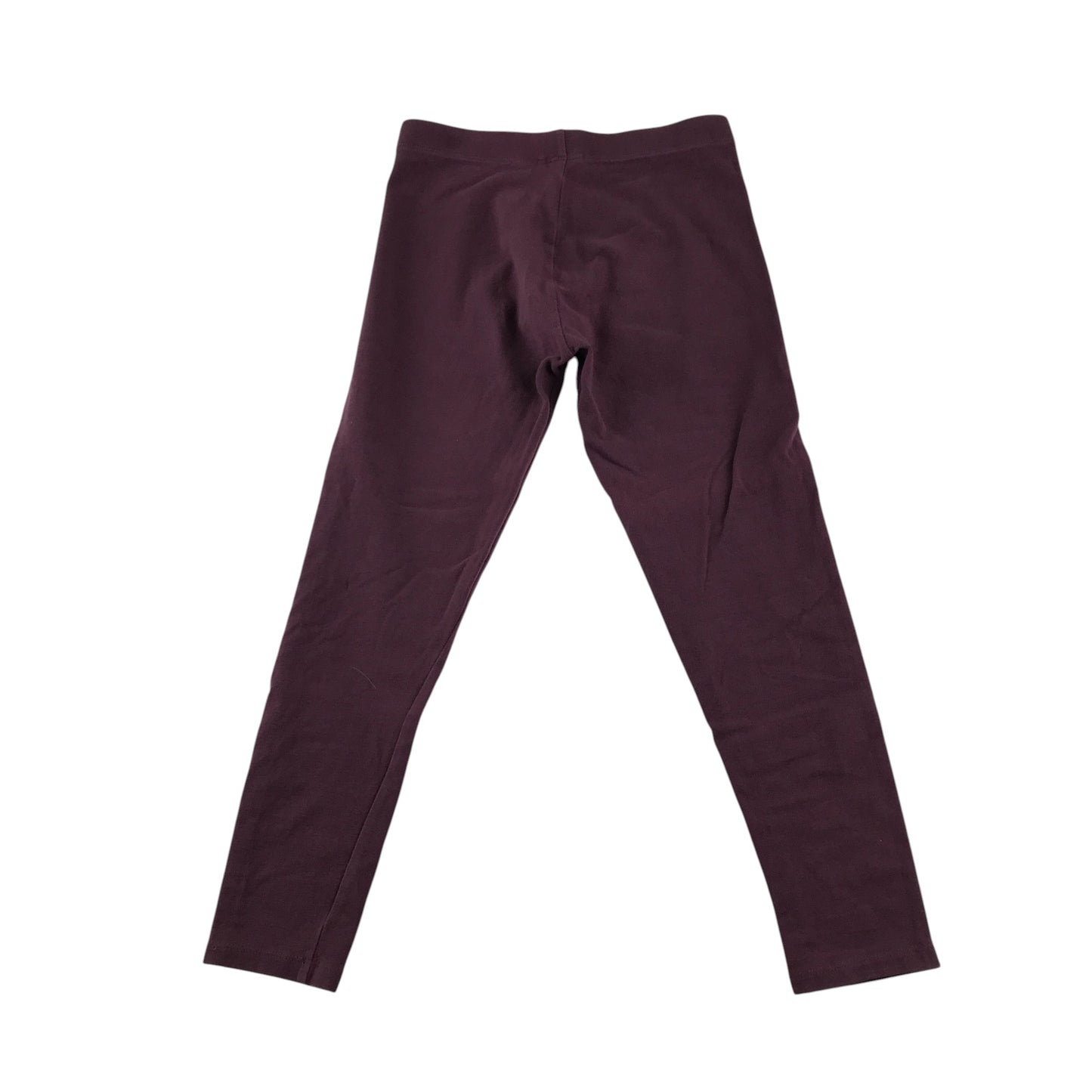 Next leggings 8-9 years burgundy plain