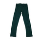 Nutmeg leggings 8-9 years green ribbed plain