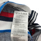Jasper J Conran polo shirt 7-8 years grey red white stripy with embroidered logo cotton