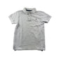 H&M polo shirt 7-8 years white plain with embroidered logo cotton