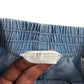 H&M shorts 8-9 years blue plain with white draw strings
