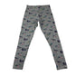 Boden leggings 11-12 years grey duck graphic print