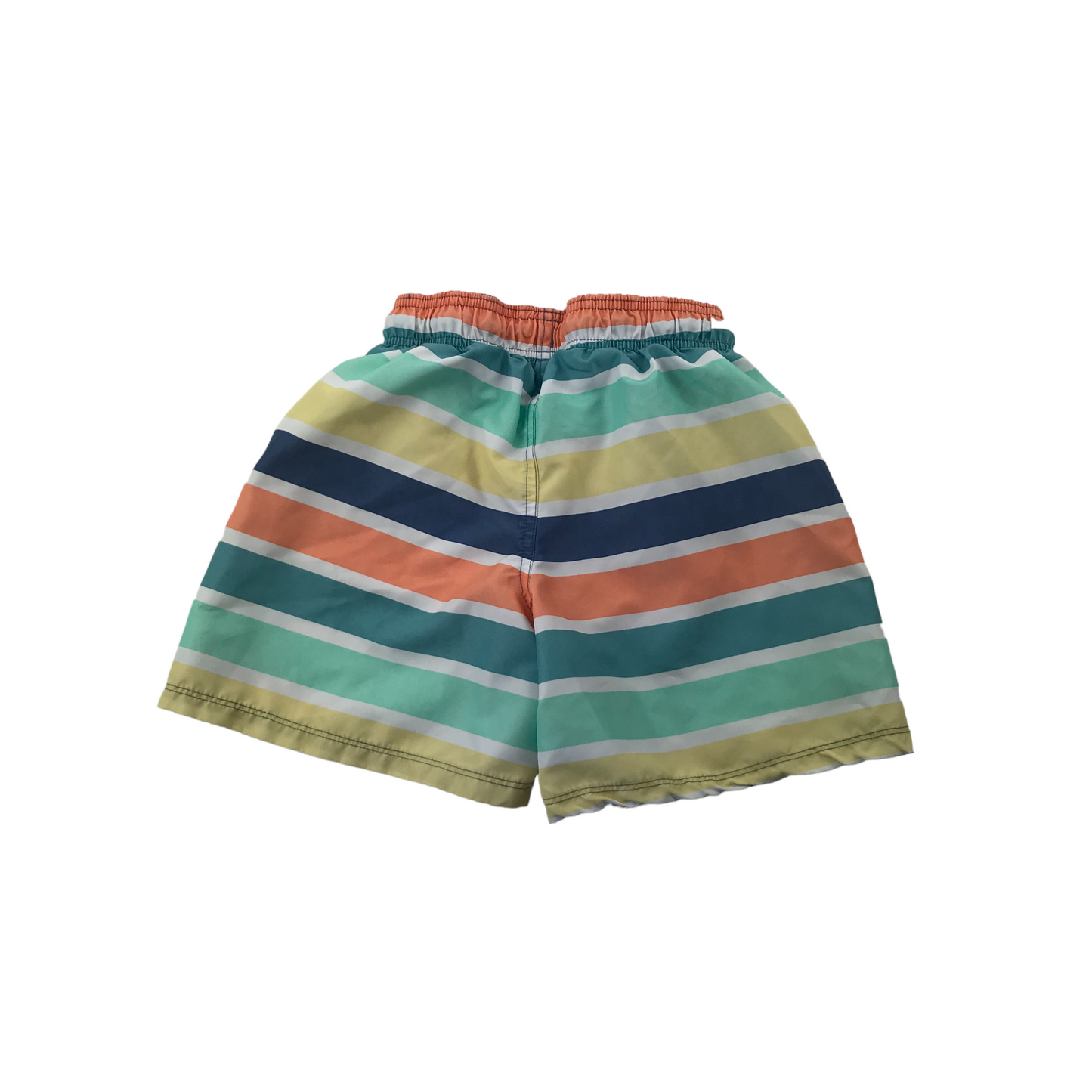 H&M Stripy Multicoloured Swim Trunks Age 9