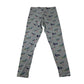 Boden leggings 11-12 years grey duck graphic print