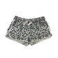 M&S Shorts Set Age 9 Black and White Graphic Print Jersey Cotton