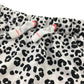 M&S Shorts Set Age 9 Black and White Graphic Print Jersey Cotton