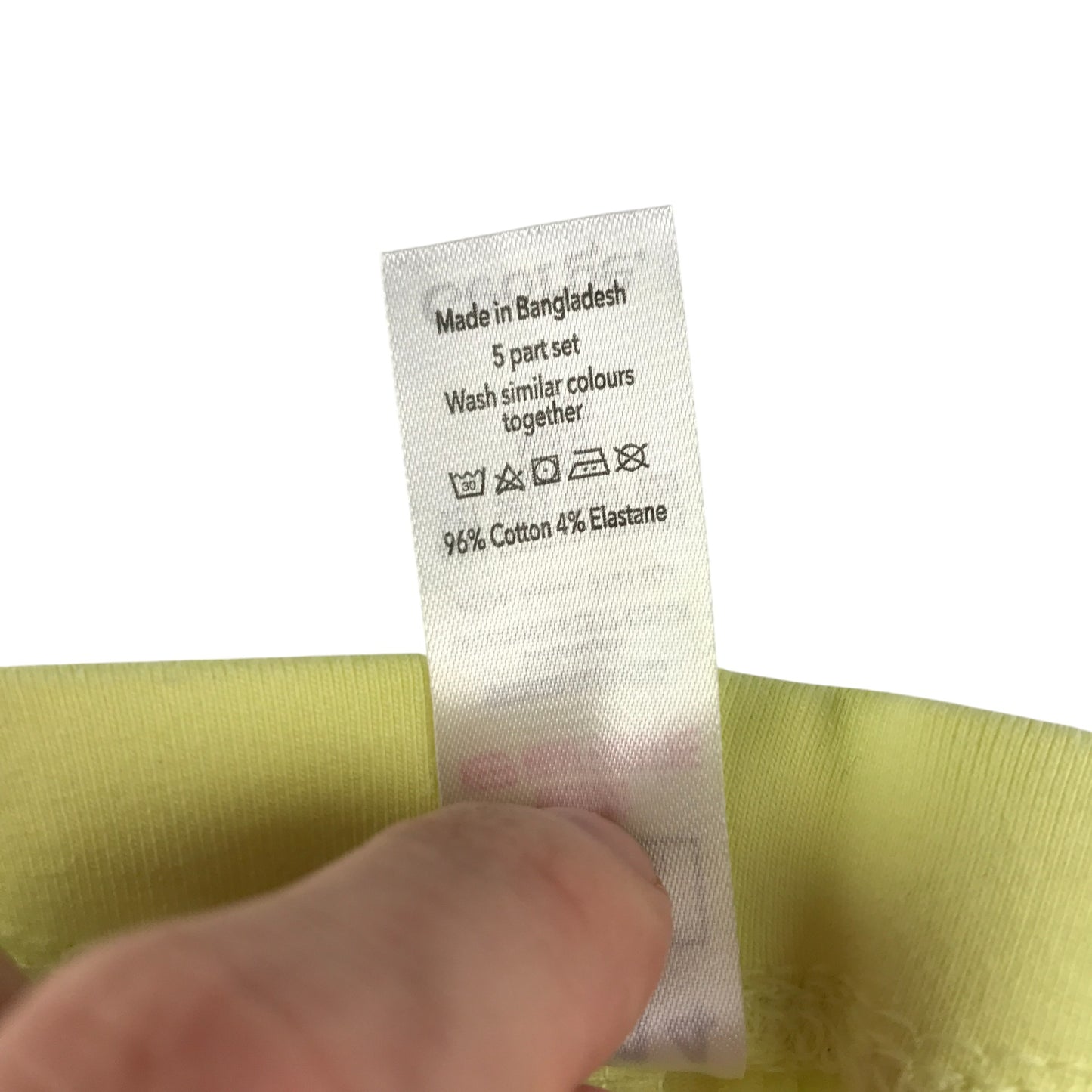 George leggings 13-14 years yellow plain