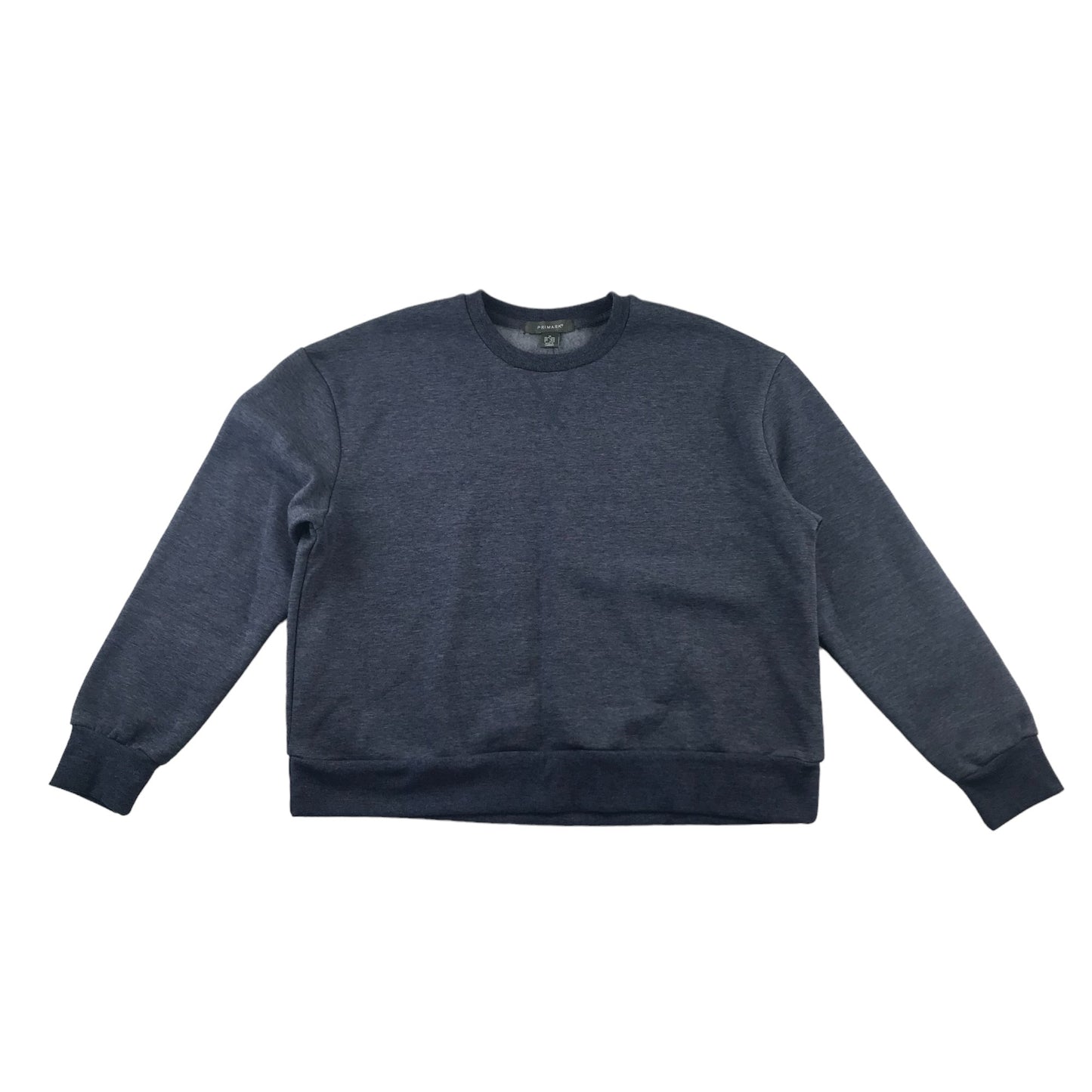 Primark sweater M women blue plain jersey