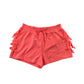 Bluezoo Shorts Age 9 Neon Pink Fringe sides