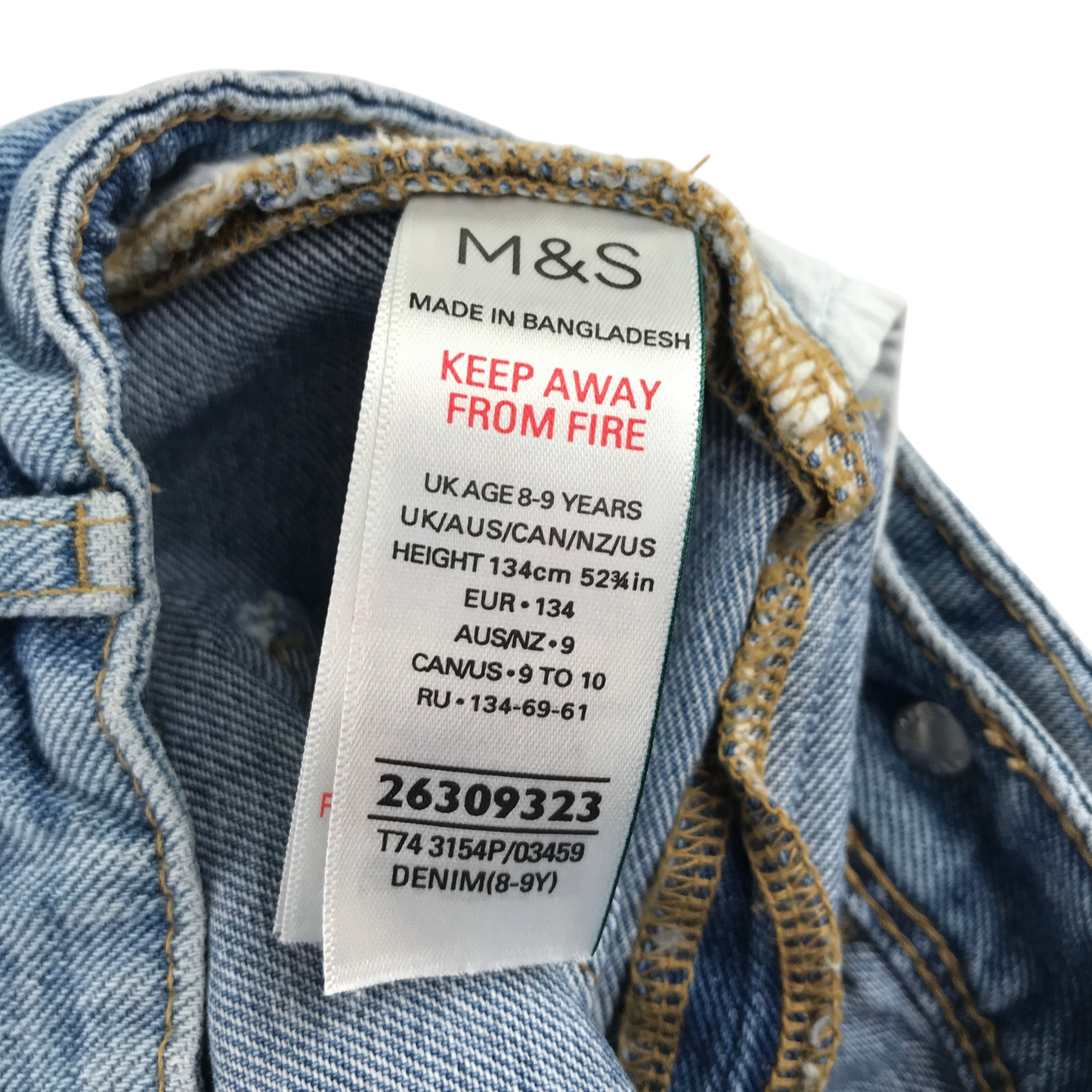 Preloved M&S shorts for kids