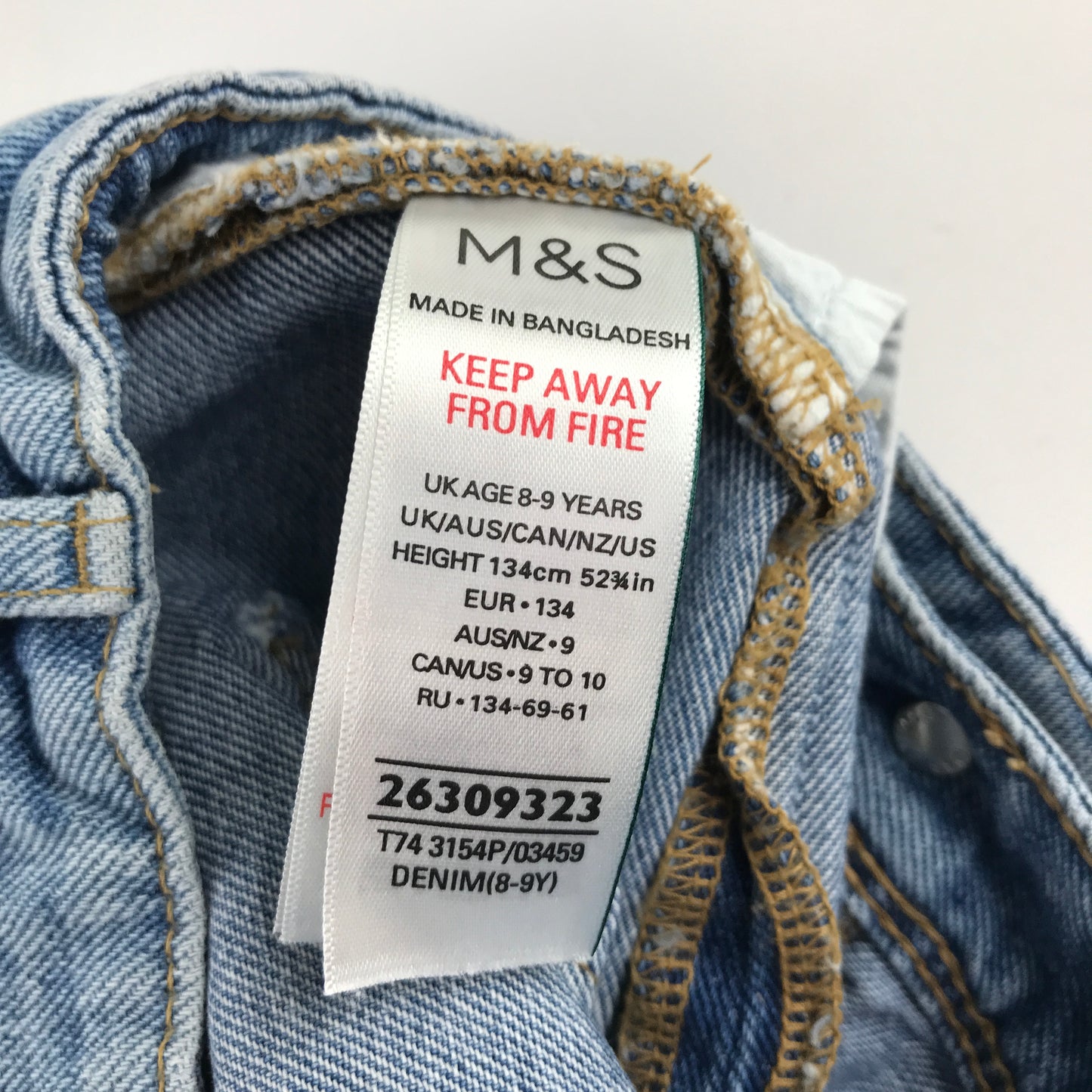 Preloved M&S shorts for kids