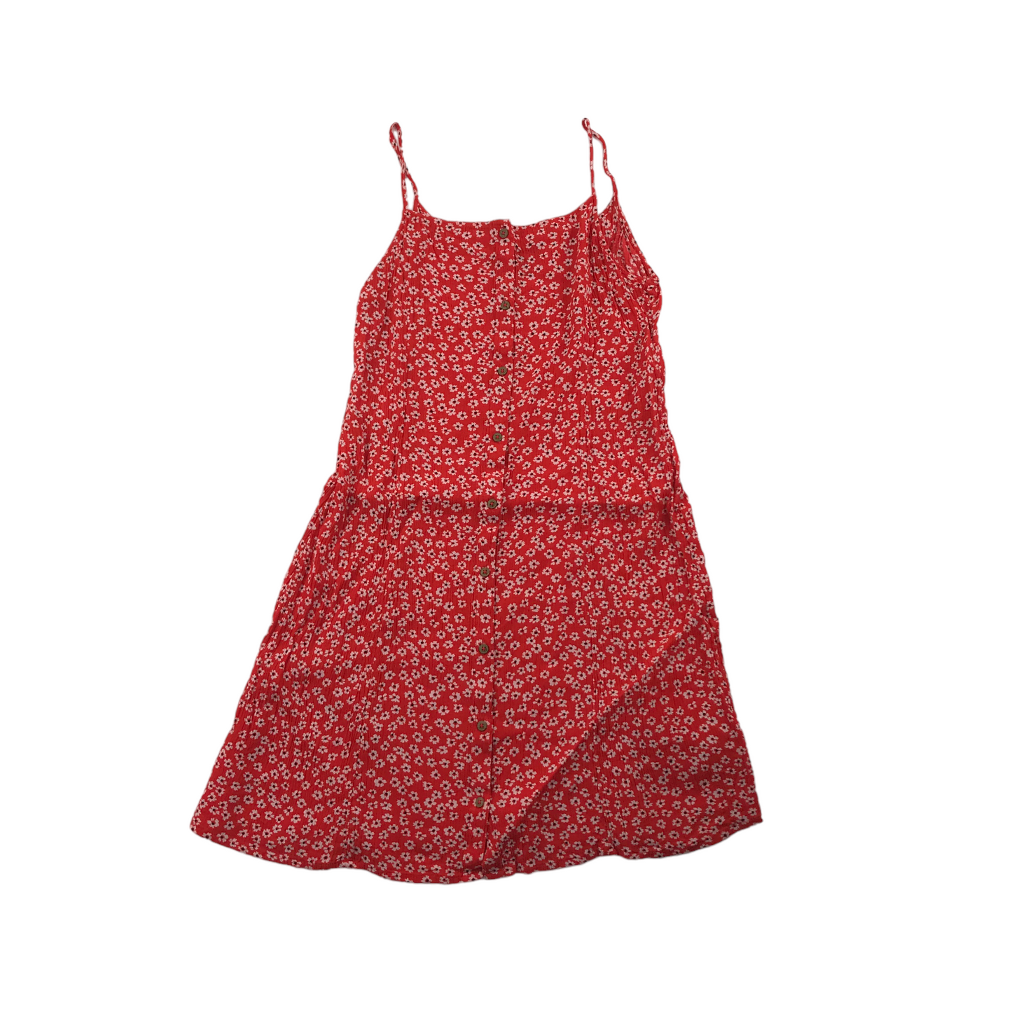 Primark Red Floral Summer Dress Age 13