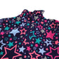 Mountain Warehouse fleece 5-6 years navy with star graphic design print pullover