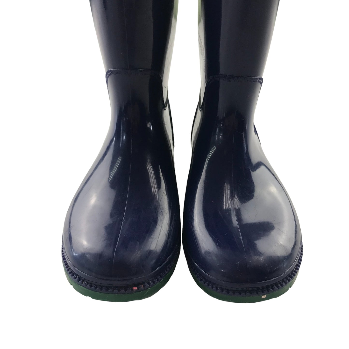 Toughees wellies shoe size UK 11 junior navy blue warm layered