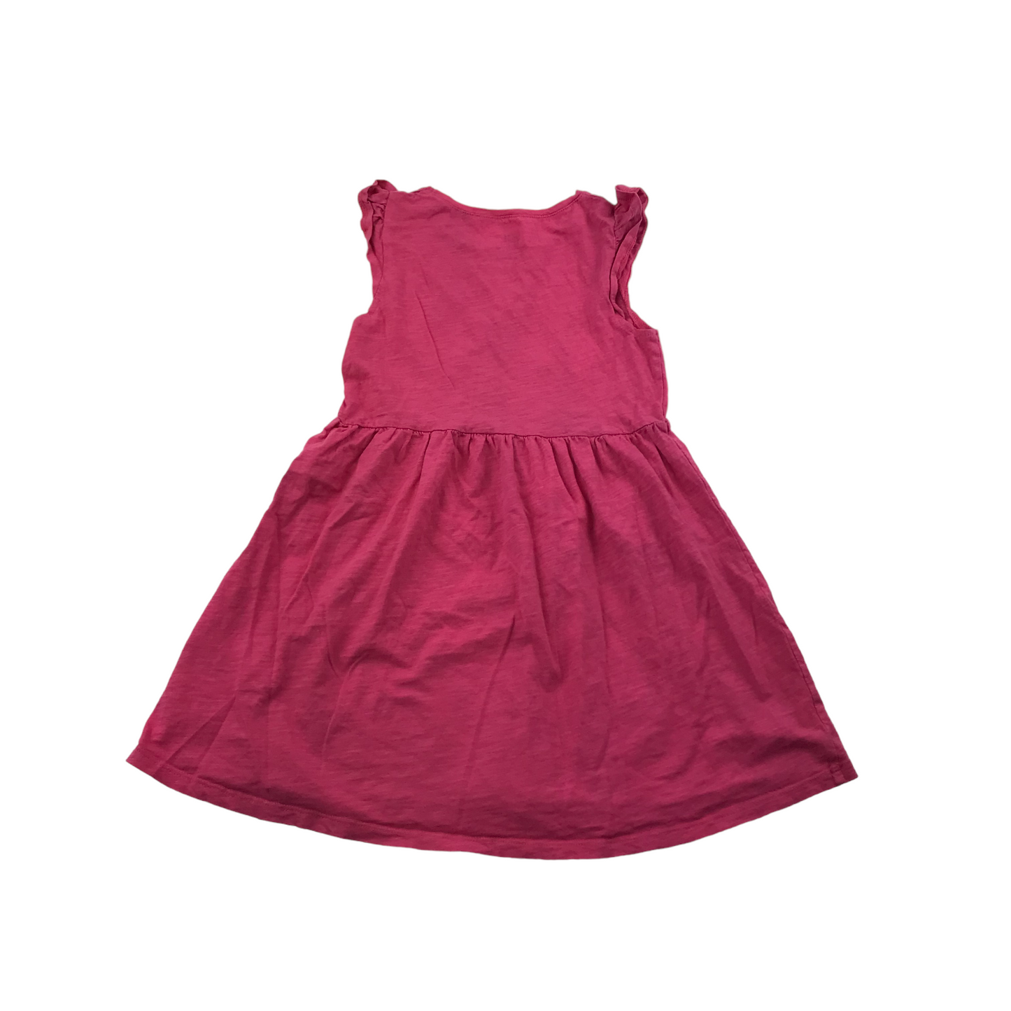 H&M Fuchsia Pink Cotton Summer Dress Age 7